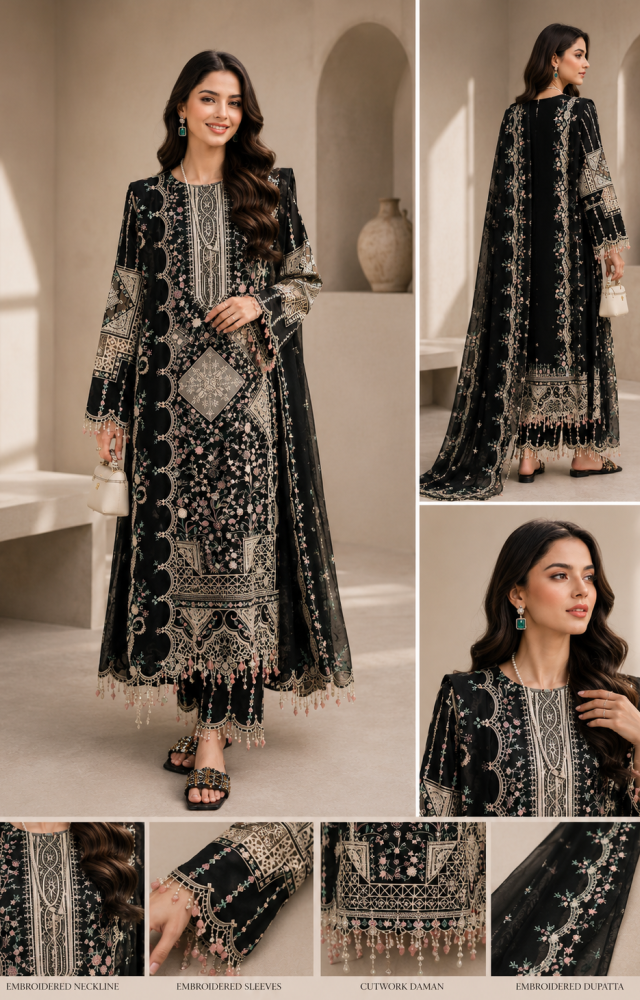 Embroidered Lawn